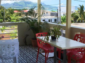 2 bedrooms appartement at Mahebourg 300 m away from the beach with sea view furnished garden and wifi